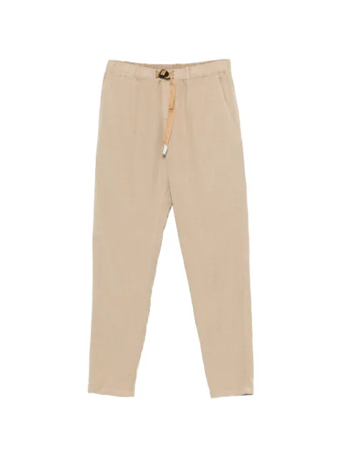 White Sand Greg belted trousers