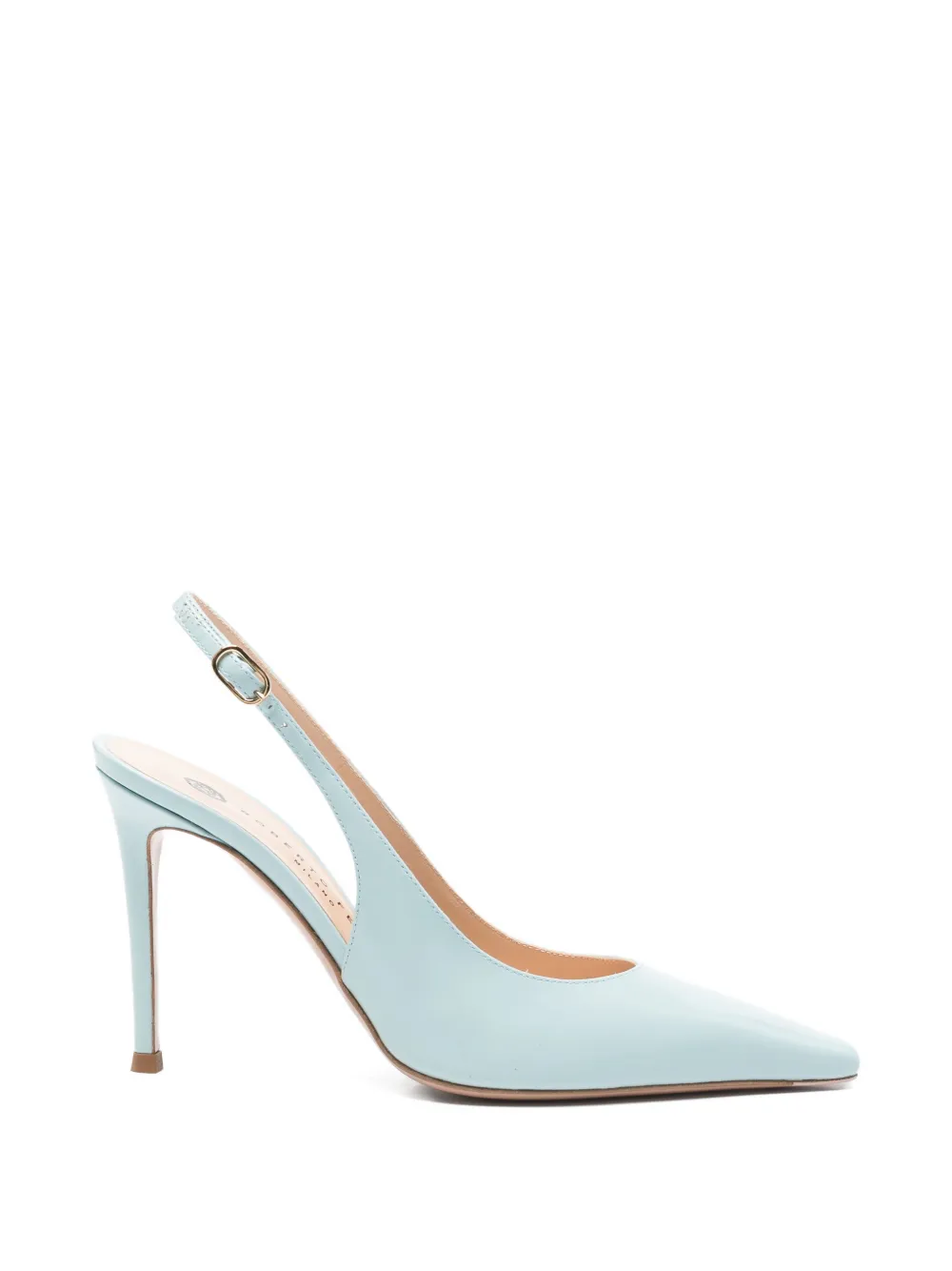 Roberto Festa point slingback pumps Blauw