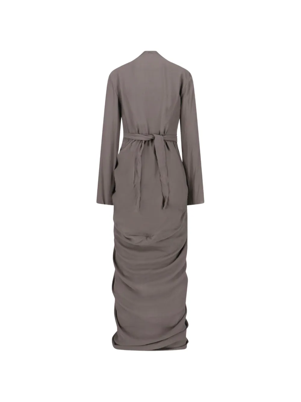 Rick Owens Maxi-wikkeljurk Bruin
