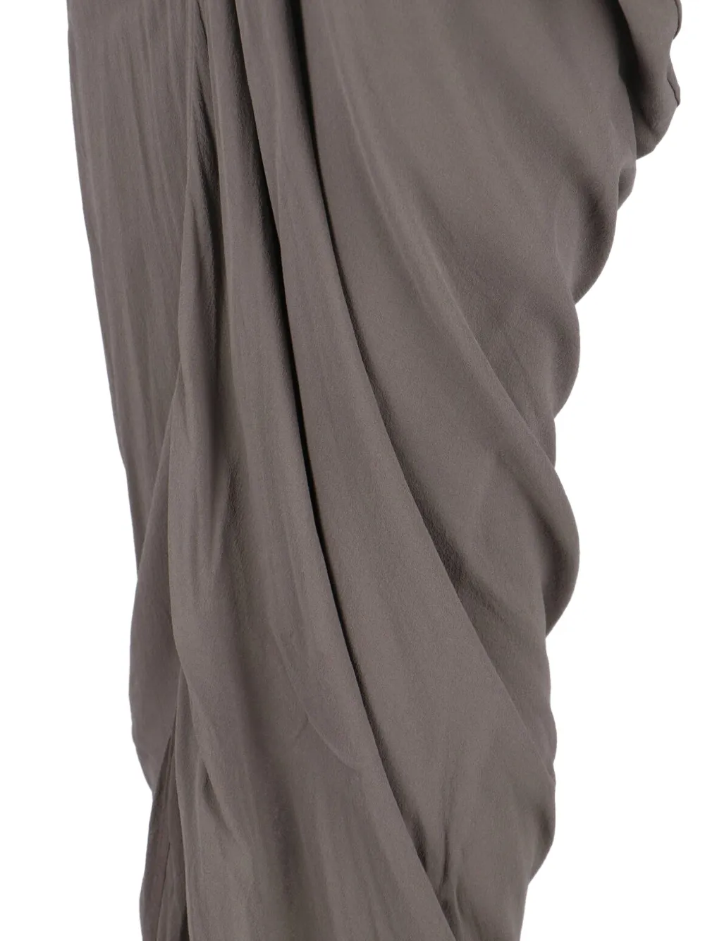 Rick Owens Maxi-wikkeljurk Bruin