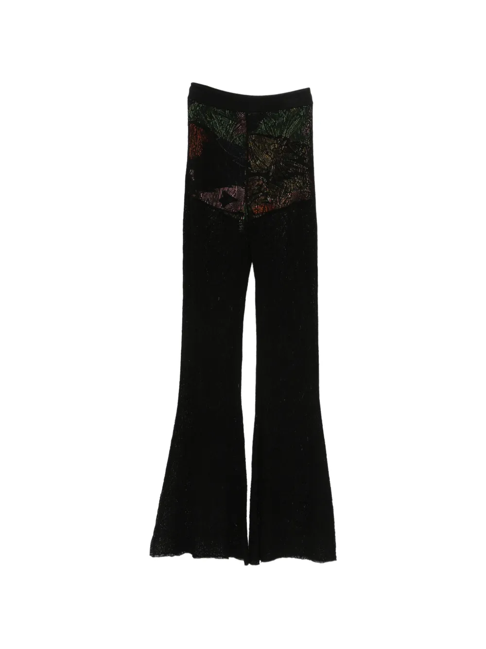 ETRO floral trousers - Nero
