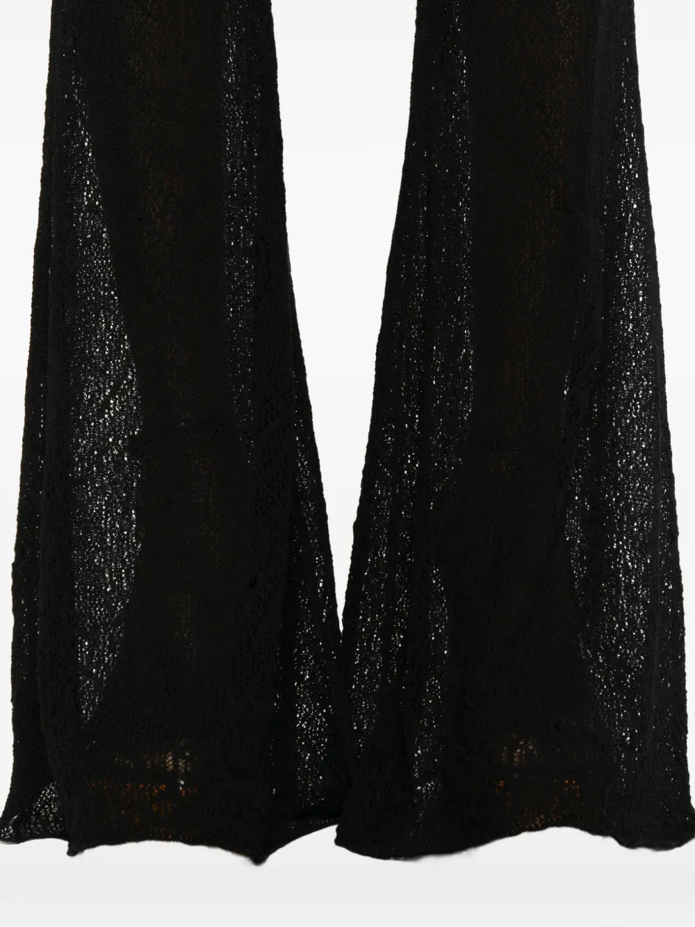 ETRO Broek met bloemen Zwart