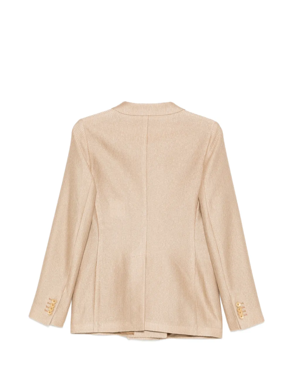 Tagliatore Blazer met dubbele rij knopen Beige
