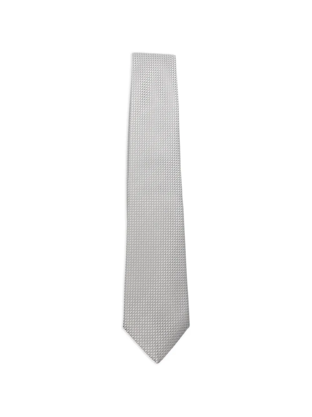 Emporio Armani textured tie - Grigio