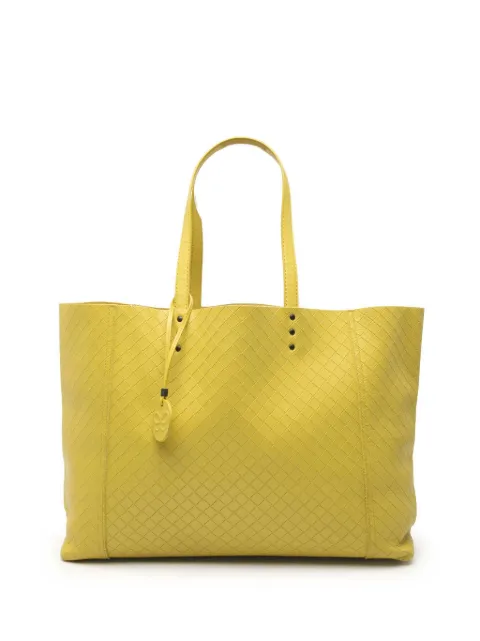 Bottega Veneta Pre-Owned 2012-2025 Leather Intrecciomirage tote bag
