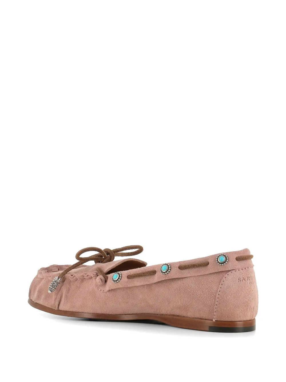Sartore Verfraaide loafers Roze