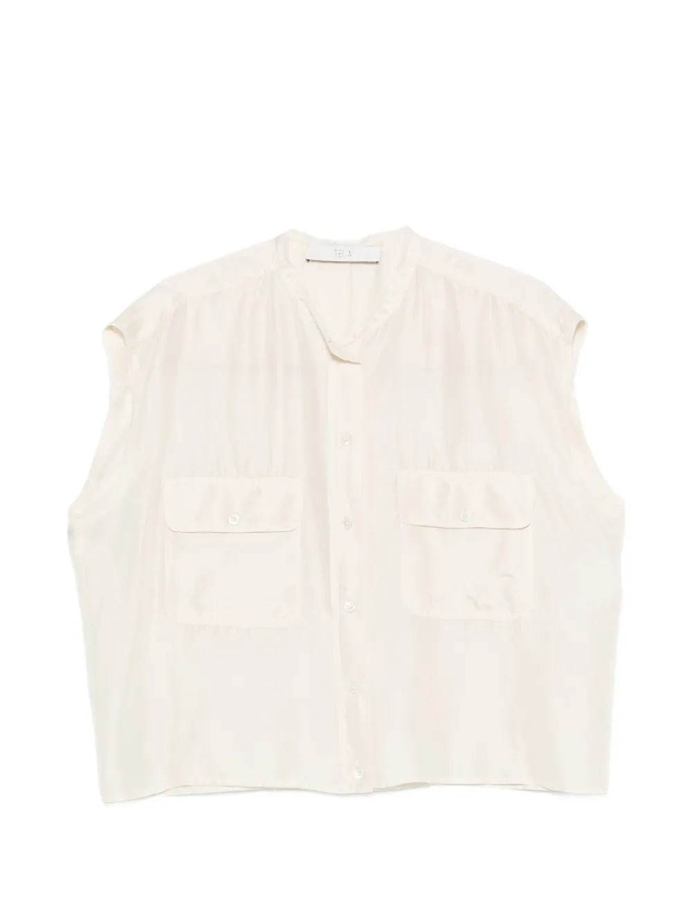 Tela Samba Pocket Shirt In Neutral