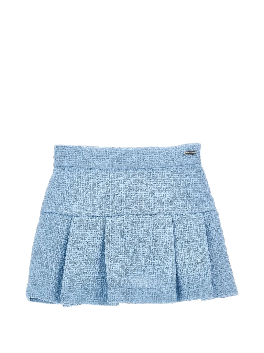 Monnalisa pleated skirt - Blu