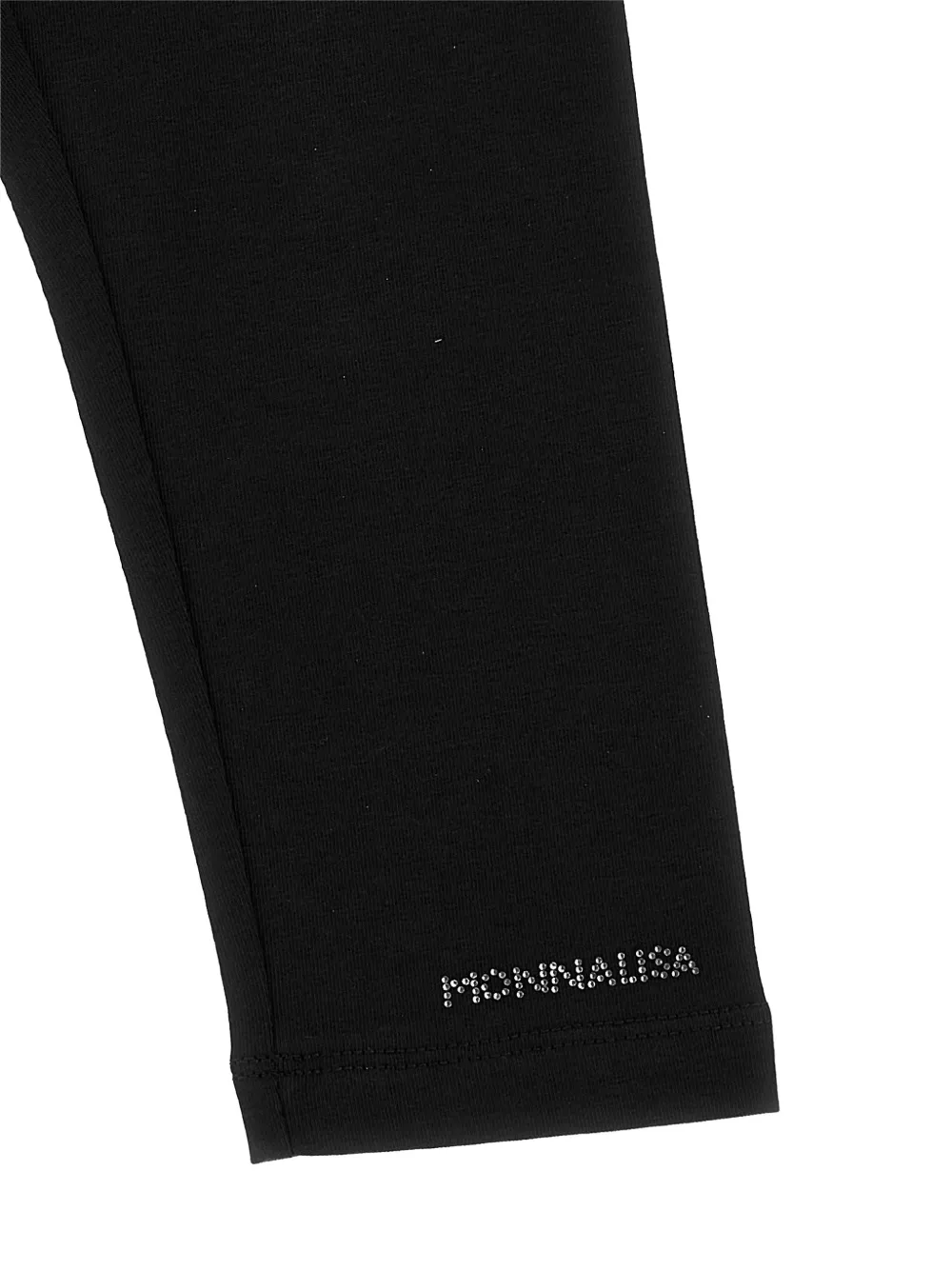 Monnalisa Legging verfraaid met stras Zwart