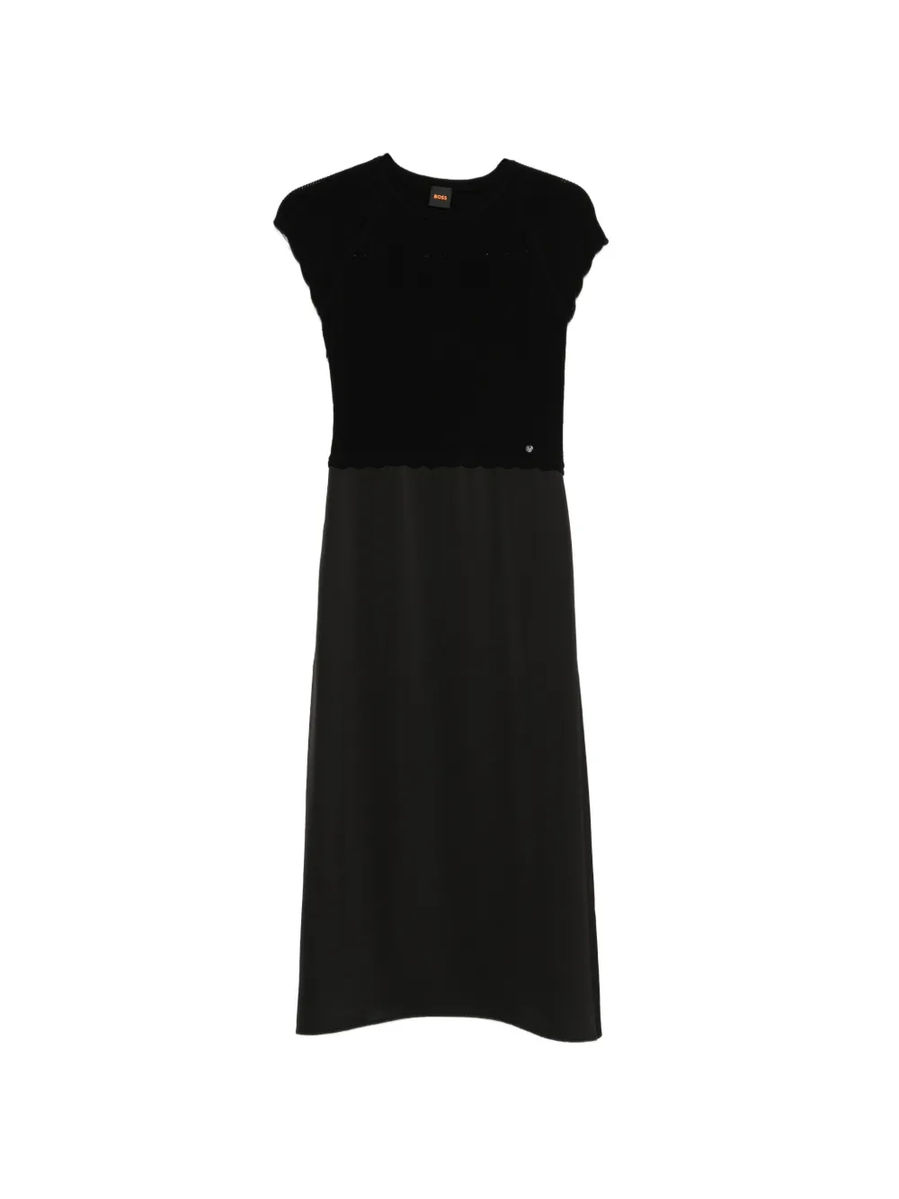 BOSS ribbed dress - Nero