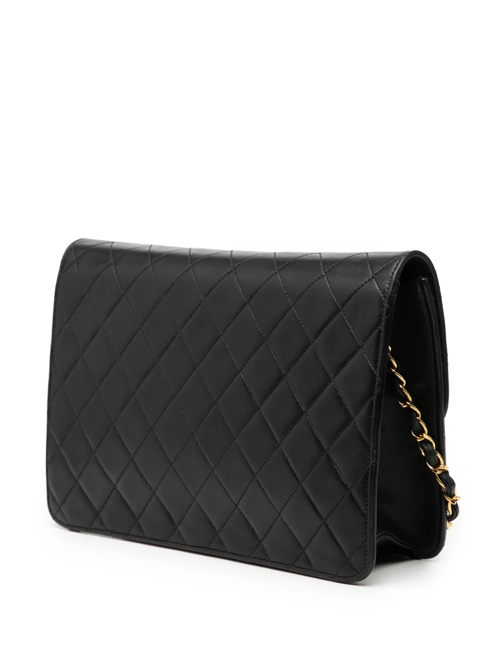 1997-1999 Medium CC Quilted Lambskin Single Flap shoulder bag