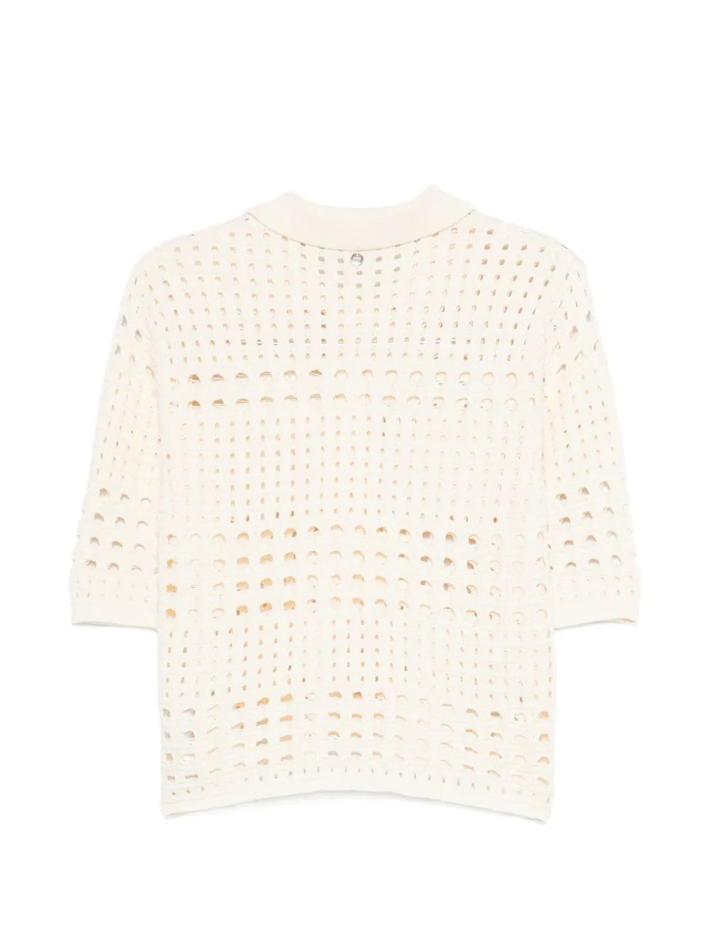  Boss Floral Appliqué Cardigan - Neutrals 