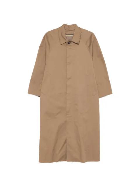 the M.. frayed-detail coat