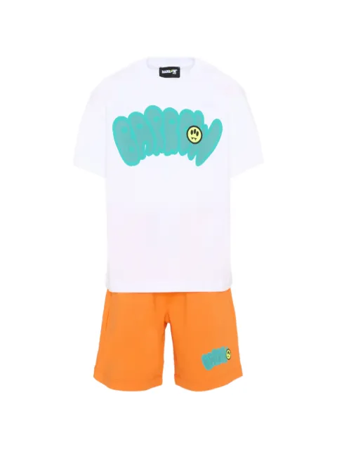Barrow kids graphic-print shorts set
