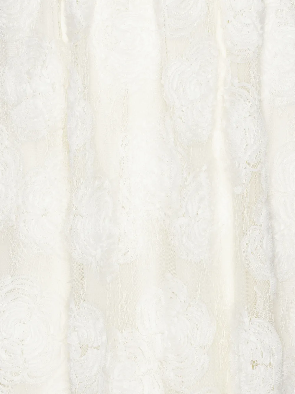 ROTATE BIRGER CHRISTENSEN Jurk met bloemenpatch Beige