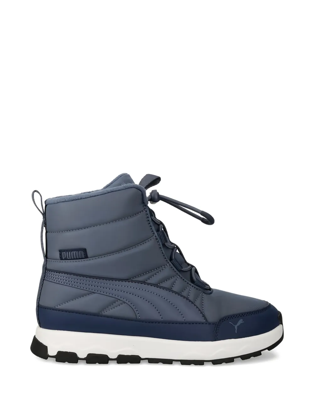  Puma Kids Botas Evolve Con Cordones - Azul 