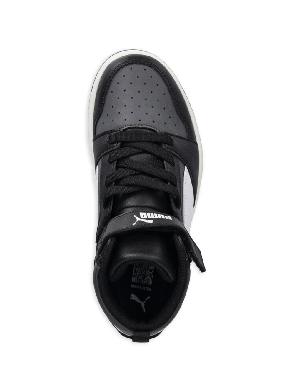 Puma Kids Rebound V6 sneakers Zwart