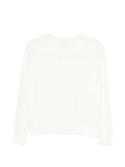 Solocascmir Pullover mit rundem Ausschnitt