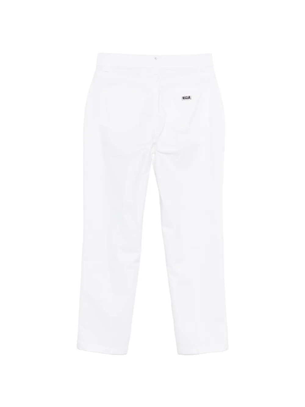 LIU JO Broek met logopatch Wit
