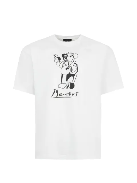 MARKET cubism bear T-shirt