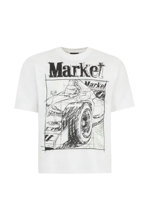 MARKET scribbled formula graphic T-shirt