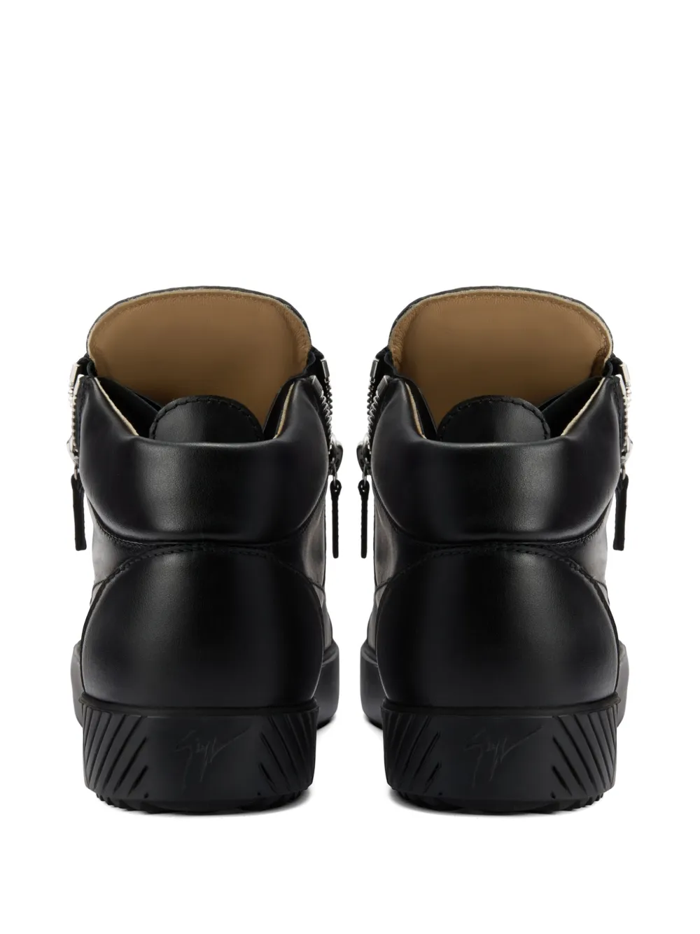 Giuseppe Zanotti Kriss sneakers met rits Zwart