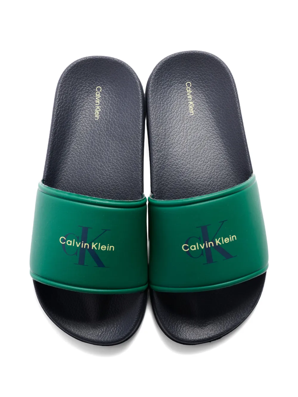 Calvin Klein Kids Sandalen met logodetail Groen