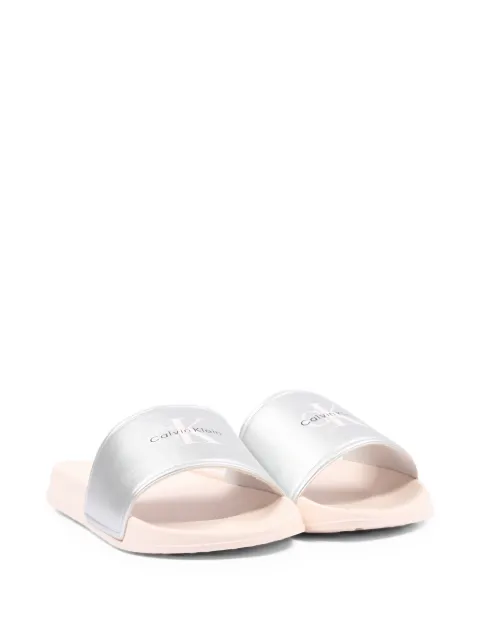 Calvin Klein Kids logo slides