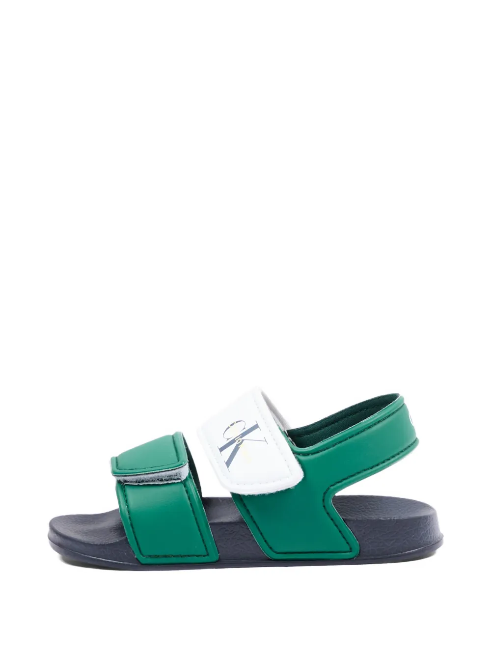 Calvin Klein Kids Sandalen met logobandje Groen