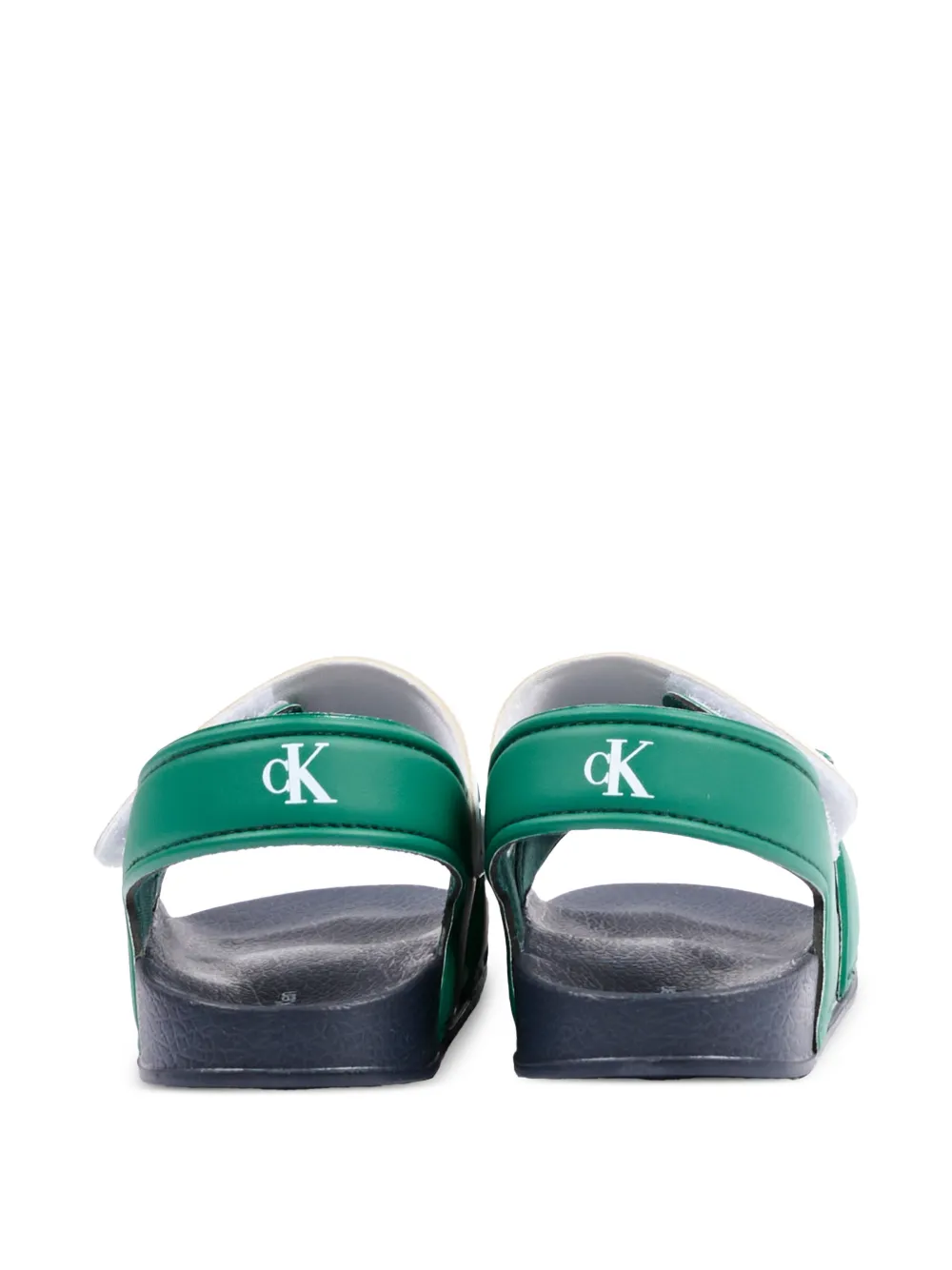 Calvin Klein Kids Sandalen met logobandje Groen