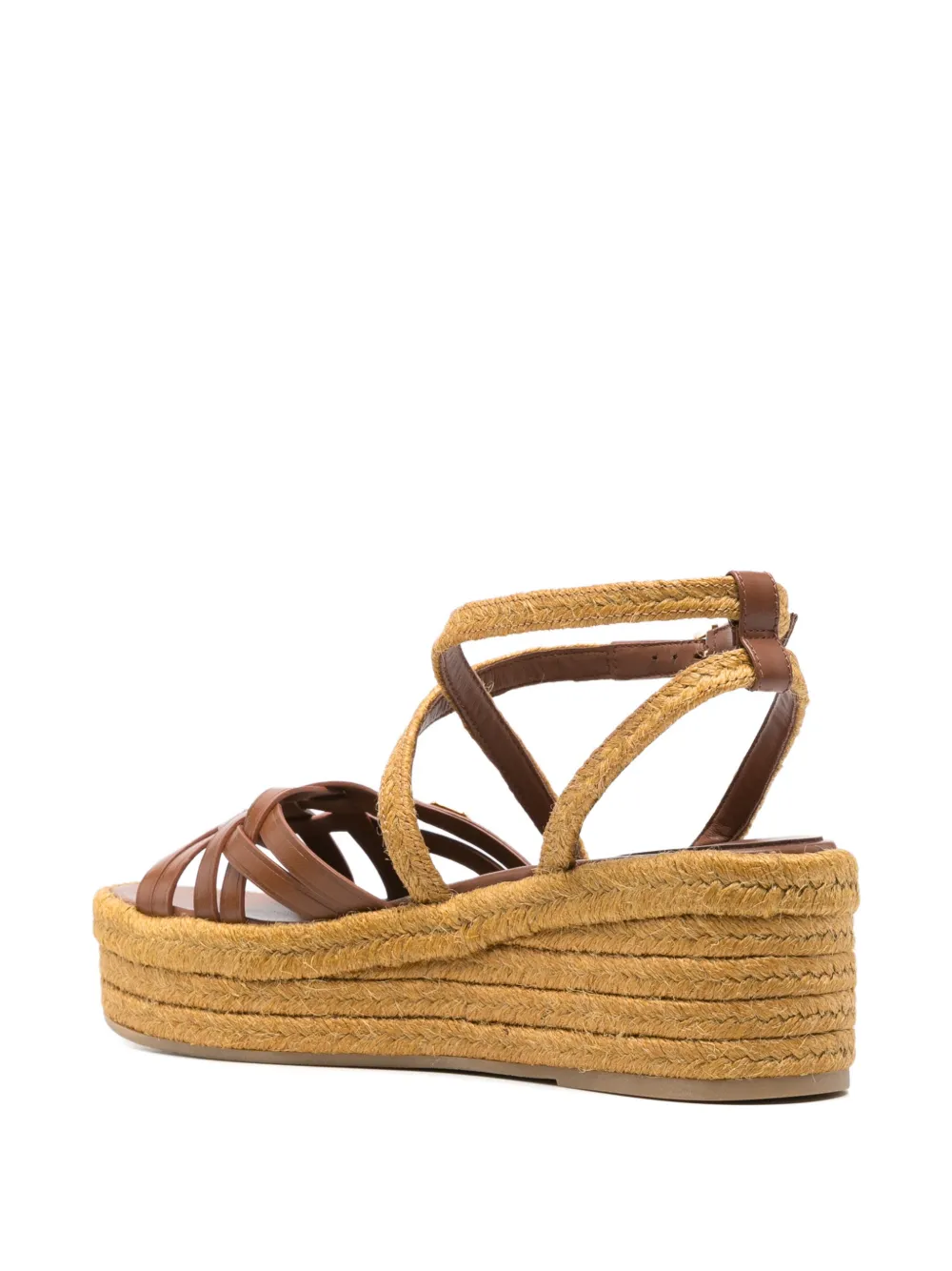 Valentino Garavani braided platform sandals Bruin