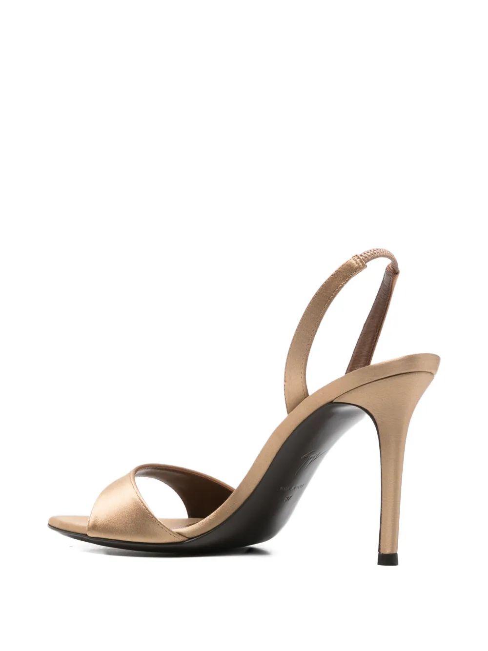 Giuseppe Zanotti Lilibeth slingback sandalen Goud