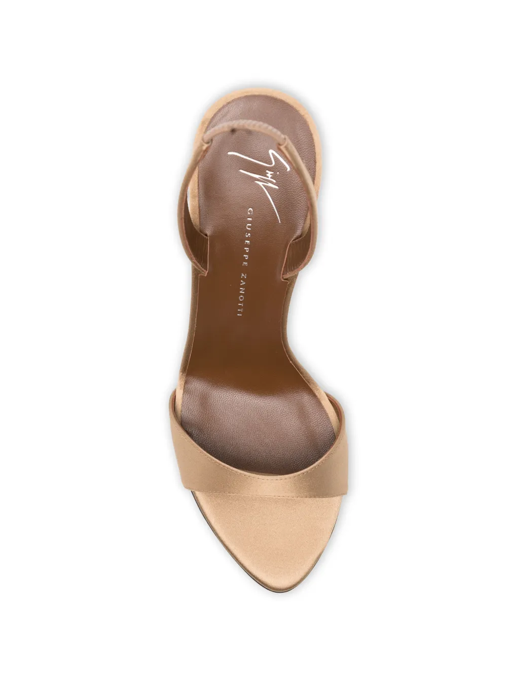 Giuseppe Zanotti Lilibeth slingback sandalen Goud