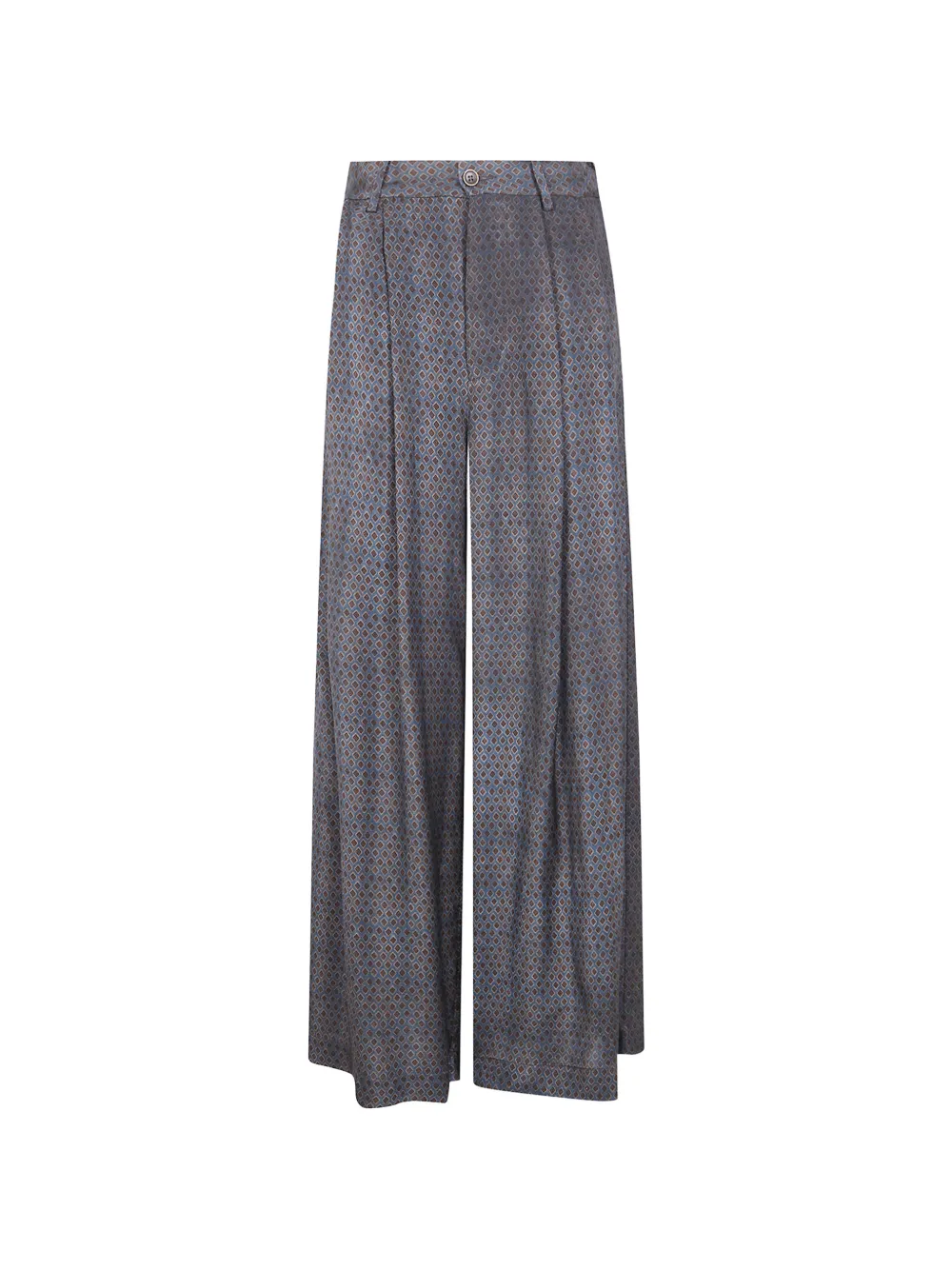 Uma Wang patterned palazzo pants - Blu