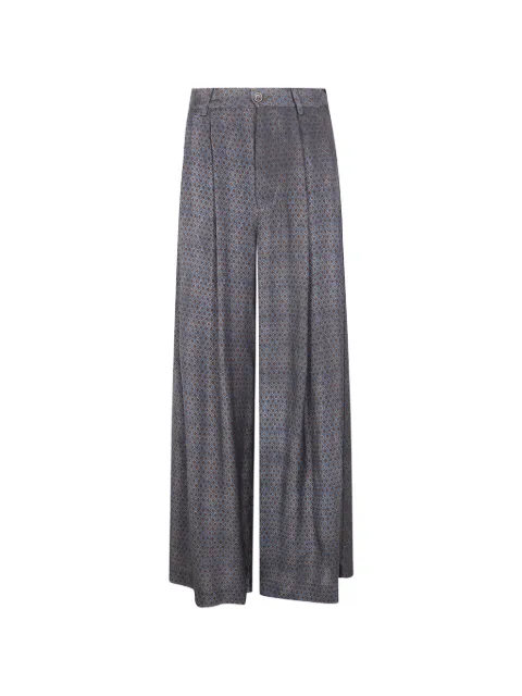 Uma Wang patterned palazzo pants
