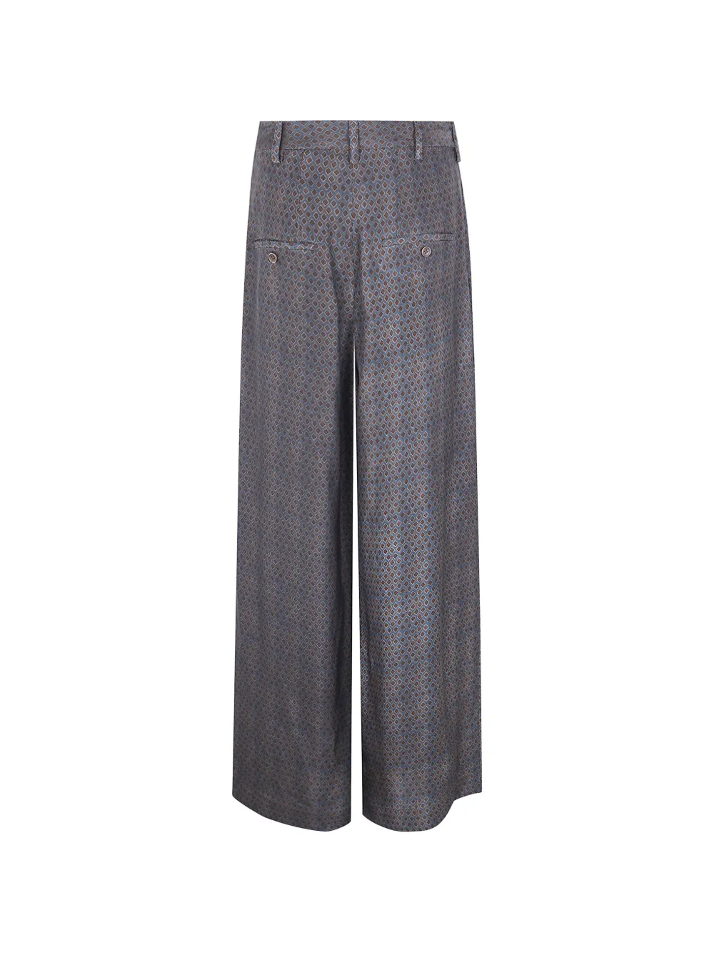 Uma Wang Palazzo broek met patroon Blauw