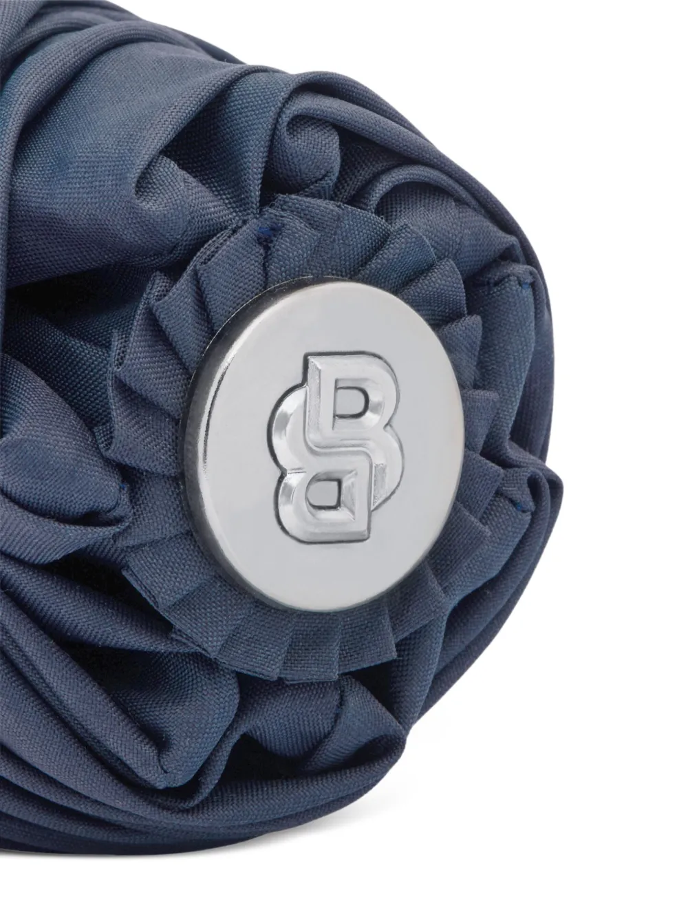 BOSS Paraplu met logoprint Blauw