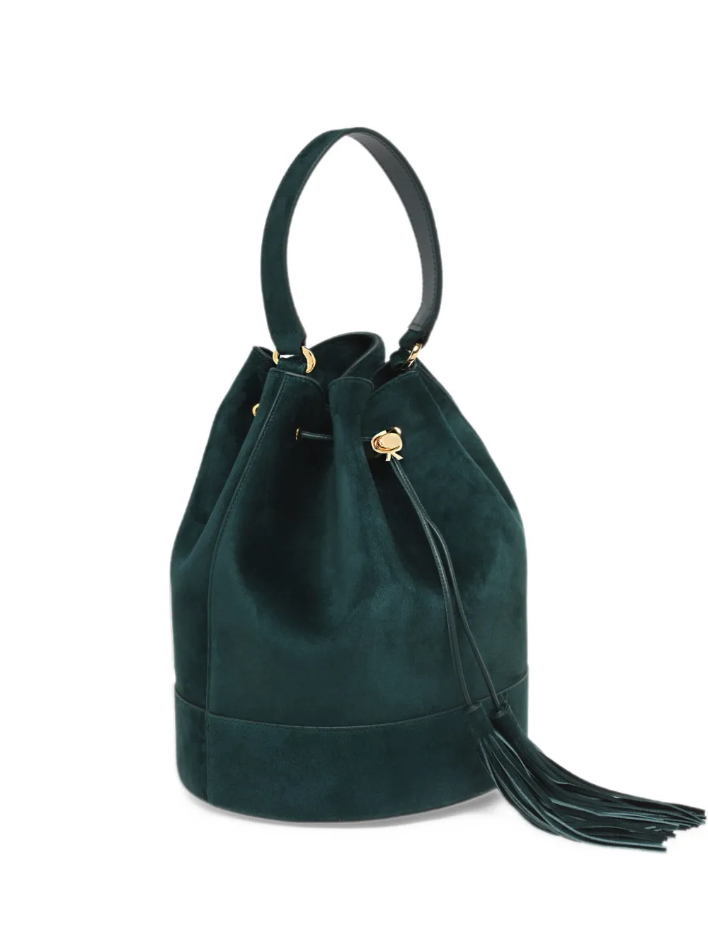 Gianvito Rossi Borsa a secchiello SIENNA 22 con nappina - Verde