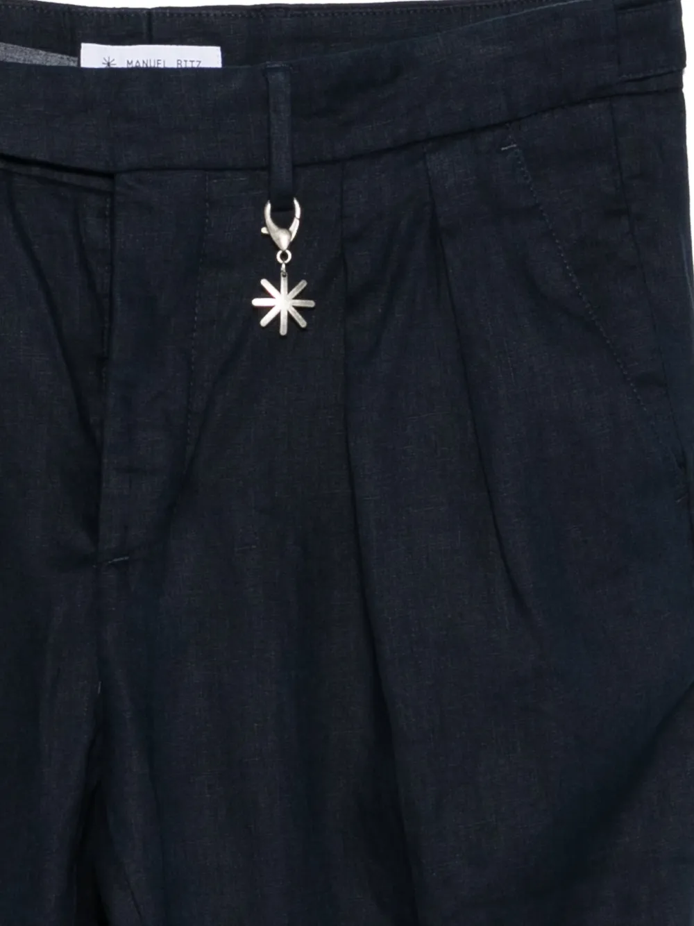 Manuel Ritz Plooibroek Blauw