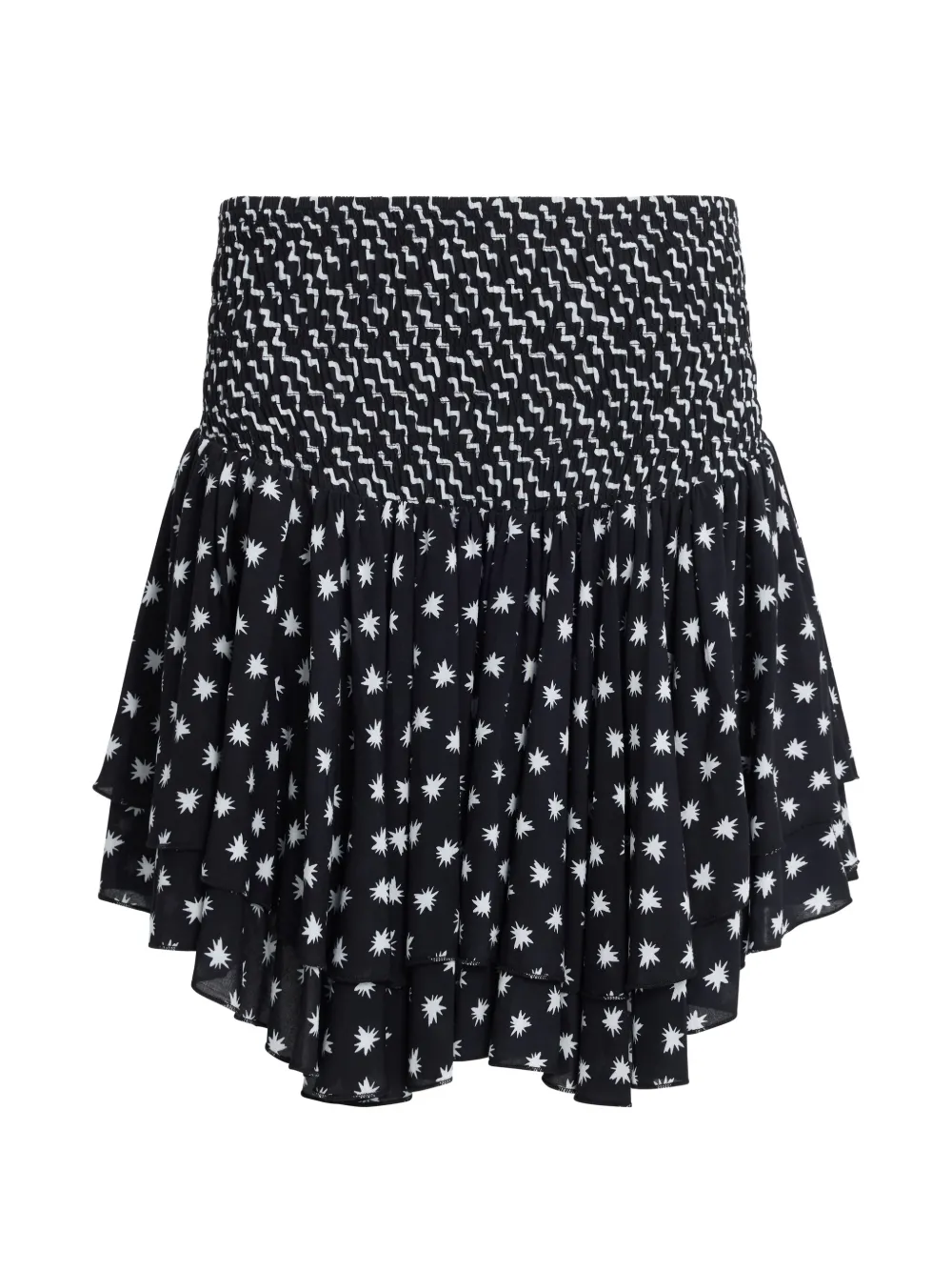 Donde Esteban Minirock mit Rüschen - Schwarz