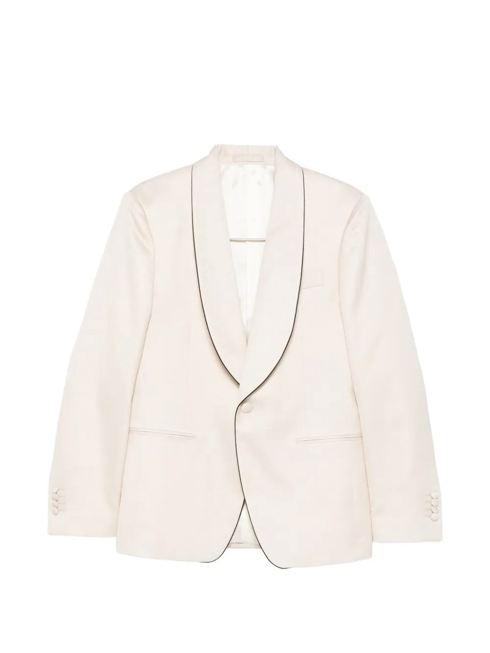 Lardini single-breasted blazer - Toni neutri