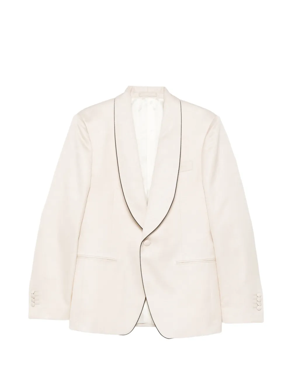 Lardini single-breasted blazer - Toni neutri