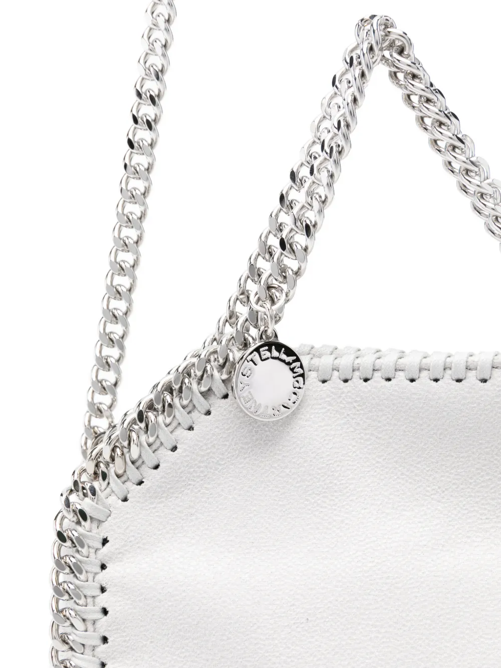 Stella McCartney Schoudertas met ketting Grijs