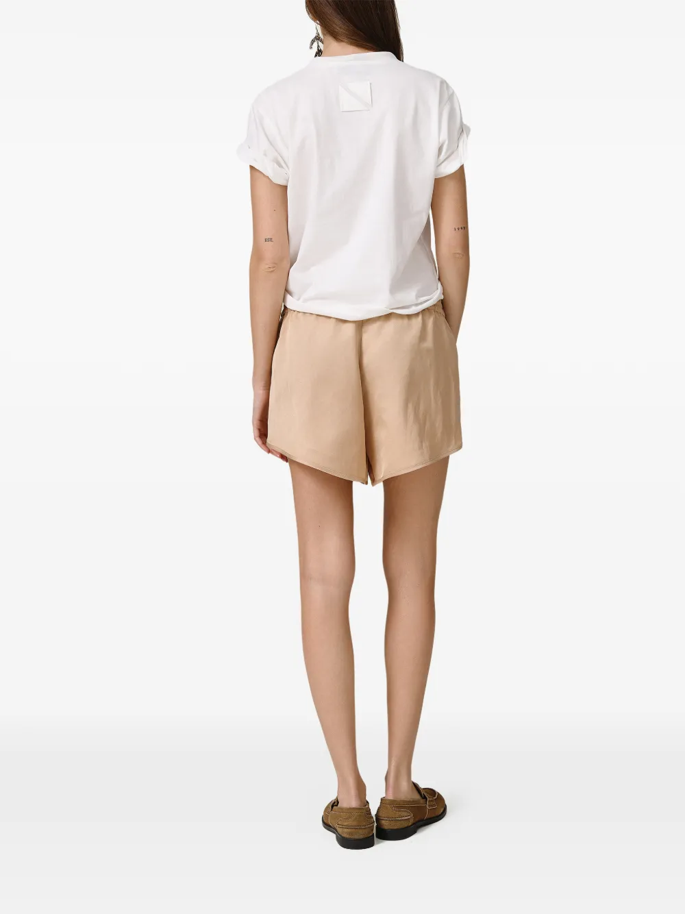  Pnk Patch-detail T-shirt - White 