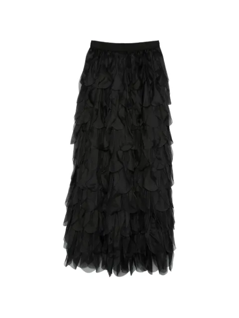 Max Mara — Romana tiered ruffled maxi skirt