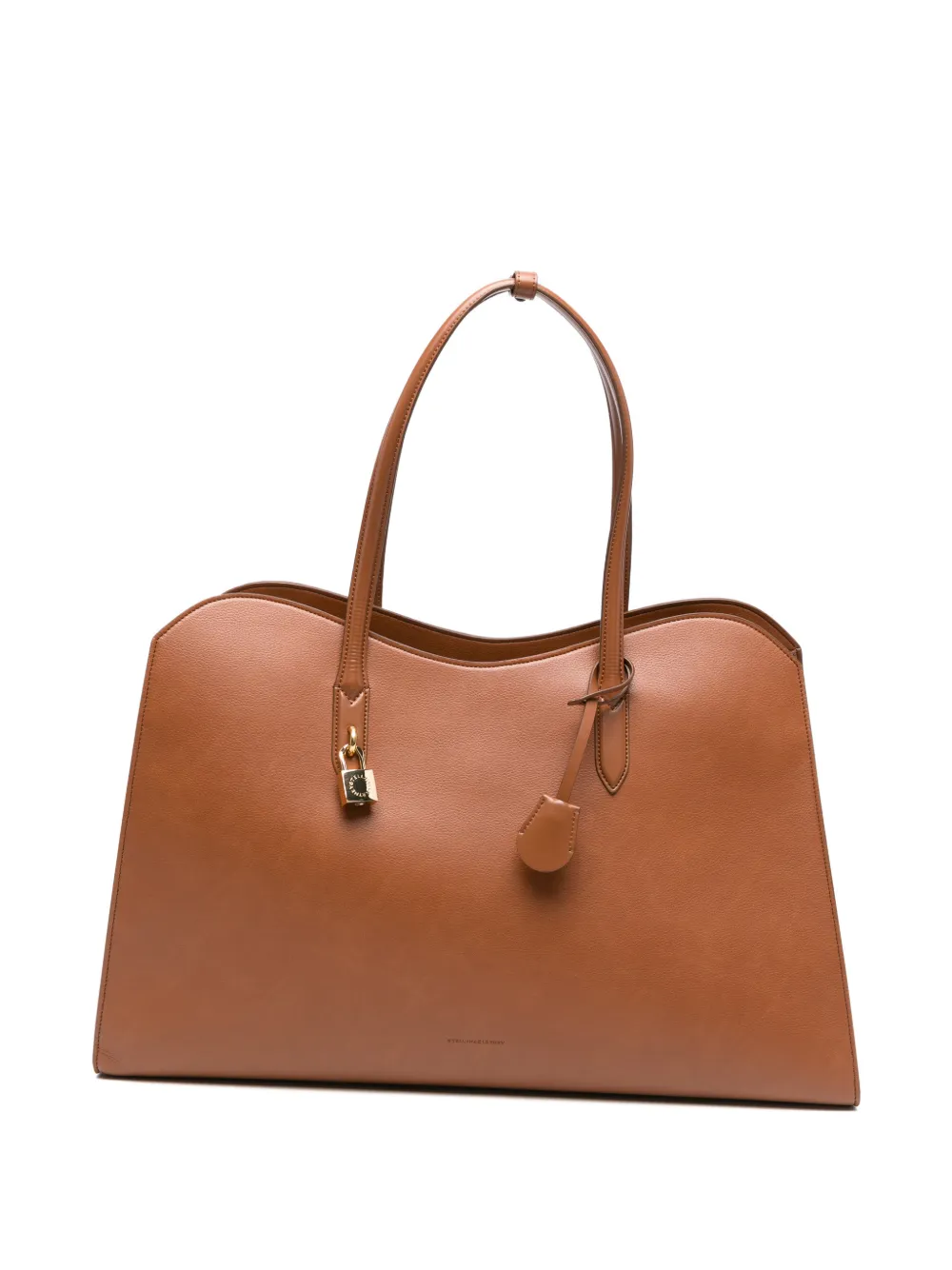 Stella McCartney Ryder padlock tote bag - Toni neutri