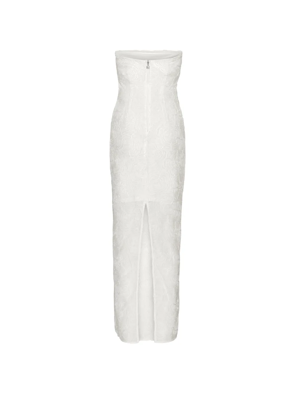 ROTATE BIRGER CHRISTENSEN Mesh jurk met bloemenprint Wit