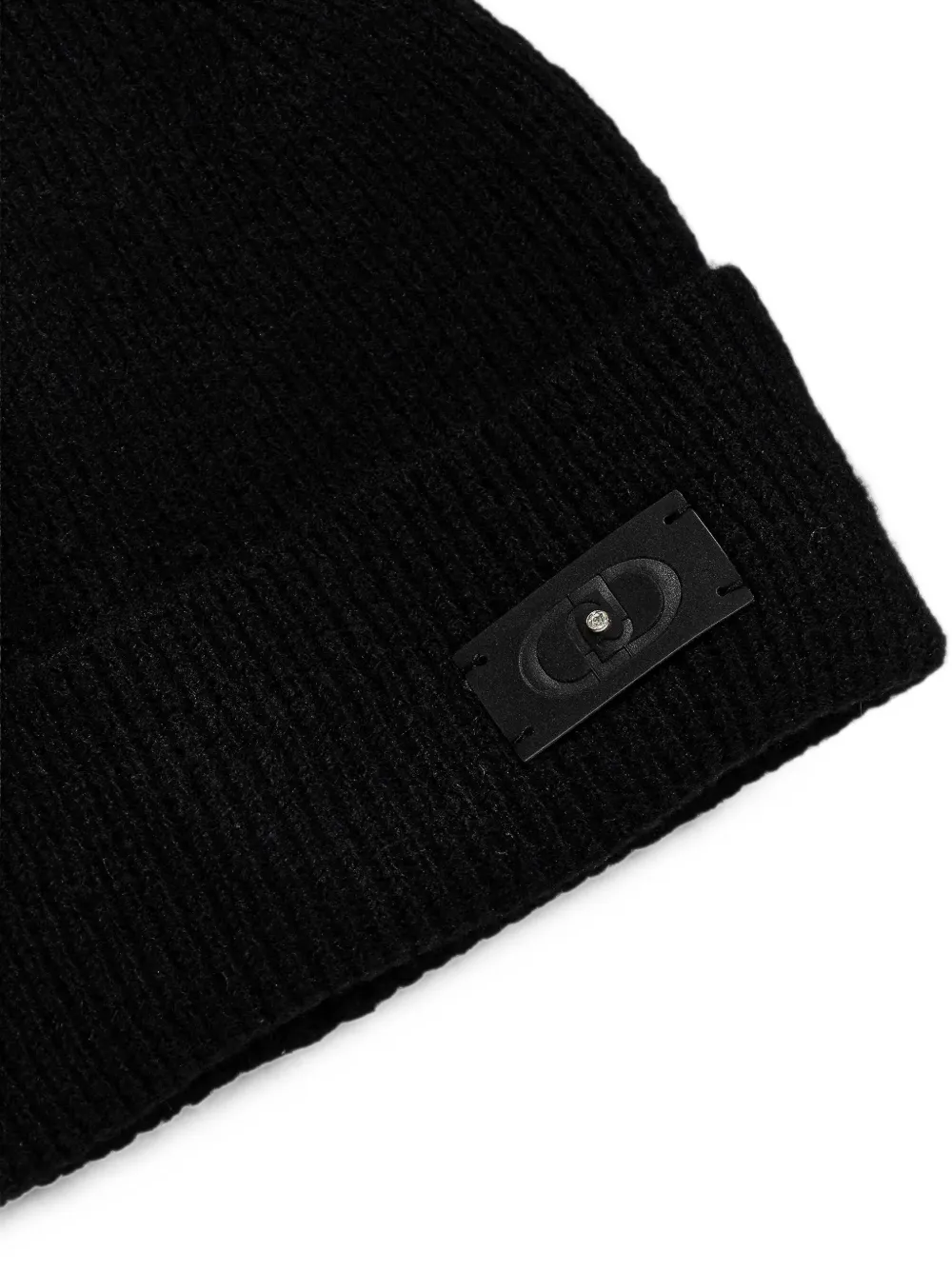 LIU JO Tweedelige muts set met logopatch Zwart