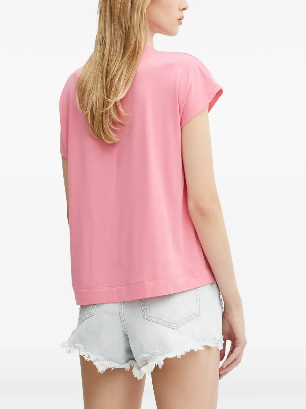 LIU JO T-shirt met ronde hals Roze