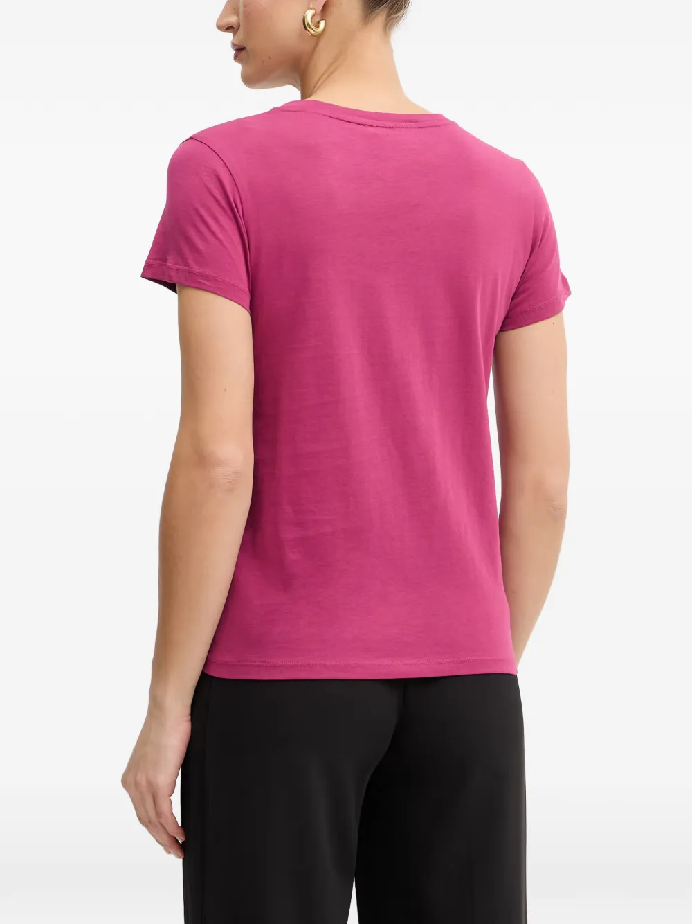 LIU JO V-neck T-shirt Roze